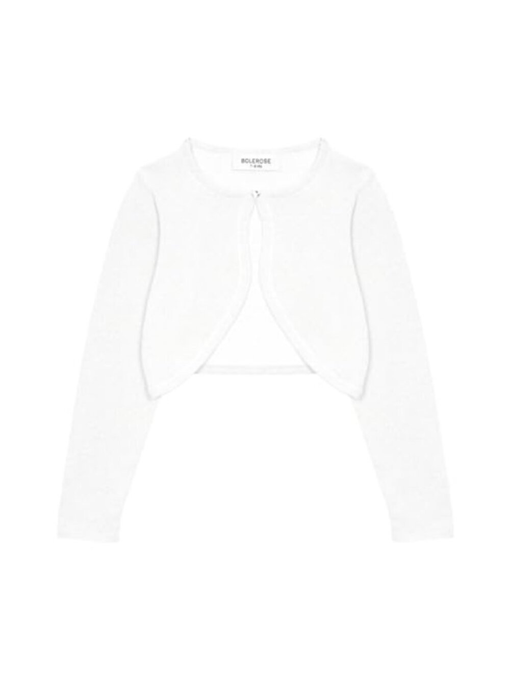 Girls Sparkle Shrug Bolero Cardigan Cotton Knit Glitter Party Top